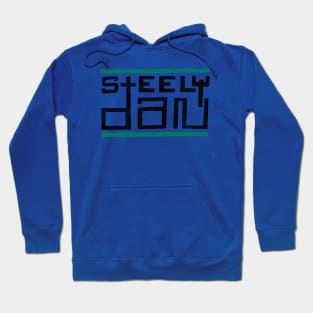 Steely Dan // Retro Vintage Typograpy Style Hoodie